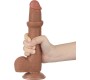 Lovetoy Dildo Sliding Skin 9 Brown