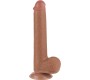 Lovetoy Dildo Sliding Skin 9 Brown