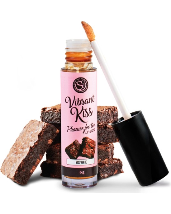 Secretplay Cosmetic SECRETPLAY - LIP GLOSS VIBRANT KISS BROWNIE