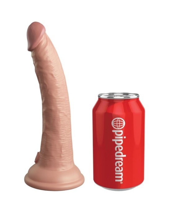 King Cock ELITE - REĀLISTS SILIKONA DILDO 17,8 CM