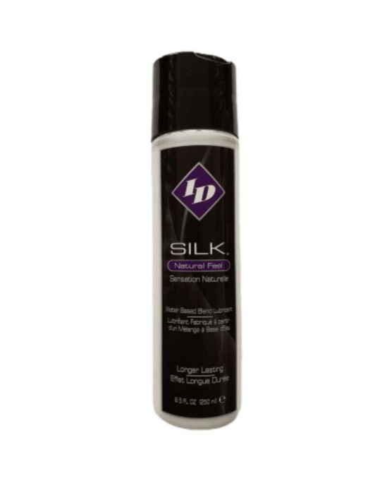 Id Silk FEEL NATURAL ŪDENS UN SILIKONA BĀZES LUBRIKANTS 250 ml