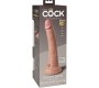 King Cock ELITE - REĀLISTS SILIKONA DILDO 17,8 CM