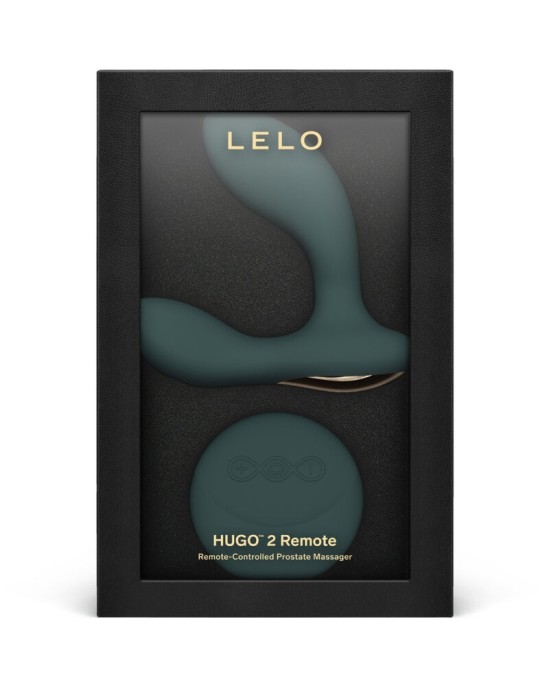 Lelo МАССАЖЕР ПРОСТАТЫ HUGO 2 С ДИСТАНЦИОННЫМ УПРАВЛЕНИЕМ, ЗЕЛЕНЫЙ