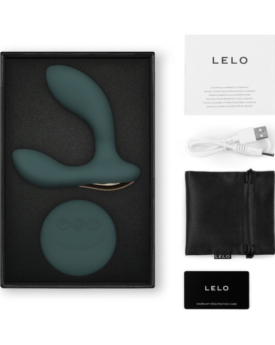 Lelo HUGO 2 REMOTE CONTROL PROSTATE MASSAGER GREEN