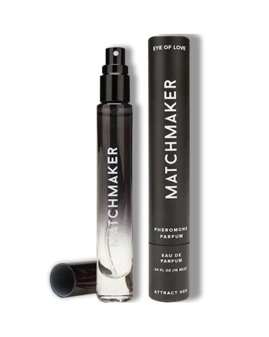 Eye Of Love MATCHMAKER BLACK DIAMOND PHEROMONE PERFUME ATTRACT HER 10 ML