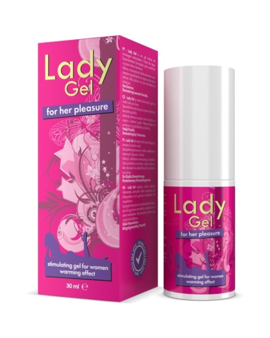 Intimateline Intimateline LADY GEL FOR GER PEASURE GEL STIMULĒJOŠS GELS SILDOŠS EFEKTS 30 ml