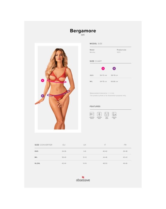 Obsessive Sets OBSESSIVE - BERGAMORE TWO PIECES SET XS/S