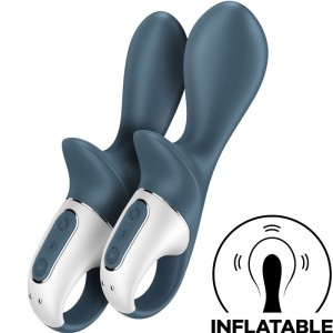 Satisfyer Vibrator APMIERINĀTĀJS - GAISA PUMP BOOTY 2 TUMŠI PELĒKS