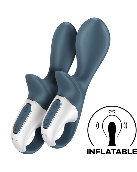 Satisfyer Vibrator APMIERINĀTĀJS - GAISA PUMP BOOTY 2 TUMŠI PELĒKS