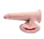 King Cock Plus 3D GAILES ŠŪGOŠANAS Bumbiņas 24,5 CM - GAIŠA ĀDA