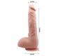 Baile Vibrators BAILE - РЕАЛИСТИЧЕСКИЙ ДИЛДО JASON NATURAL 24 СМ