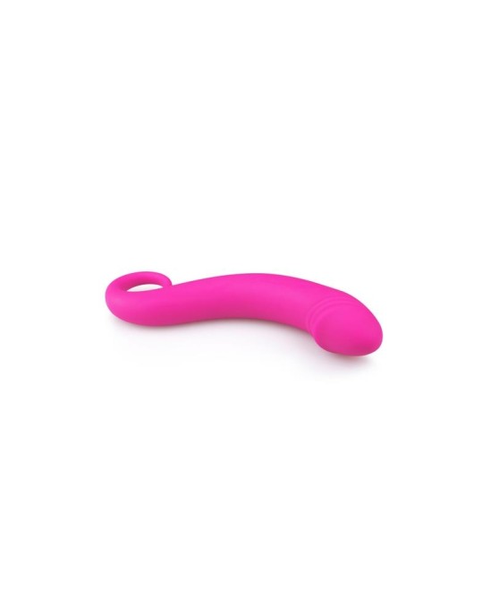 Easytoys Rozā silikona dildo – Prostata