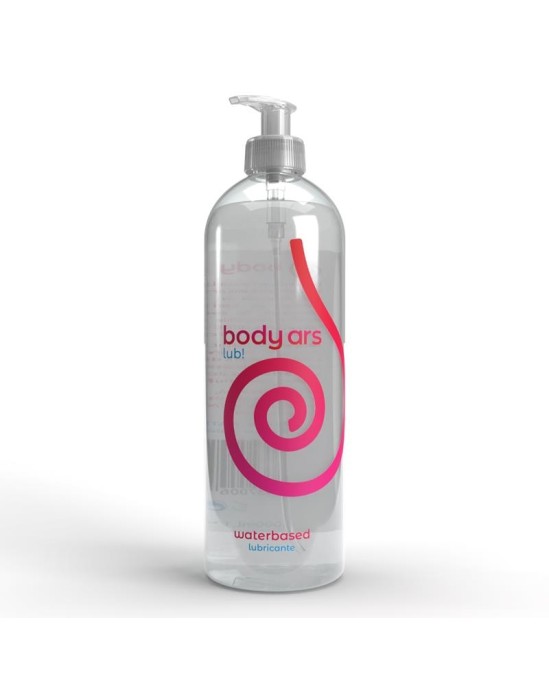 Body Ars Water Base Lubricant Gel Natural Dispenser 1000 ml