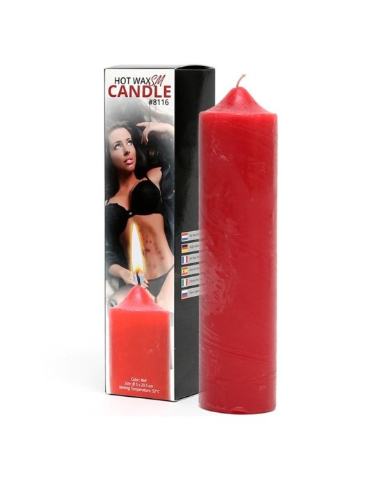 Bondage Play BDSM Candle Red