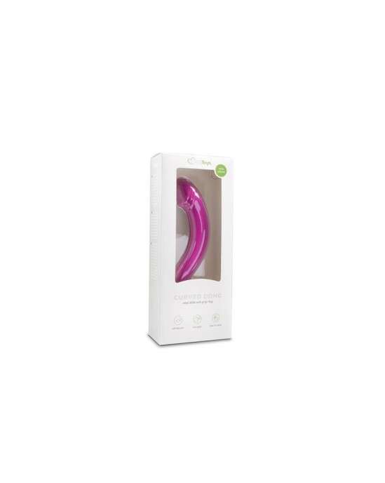 Easytoys Rozā silikona dildo – Prostata