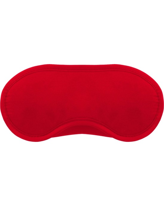 Crushious 2 SATIN BLINDFOLDS BLACK & RED