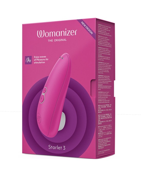 Womanizer STARLET 3 СТИМУЛЯТОР КЛИТОРА РОЗОВЫЙ