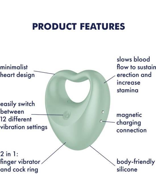 Satisfyer Vibrator SATISFYER - ИДЕАЛЬНАЯ ПАРА 3 ЗЕЛЕНЫХ