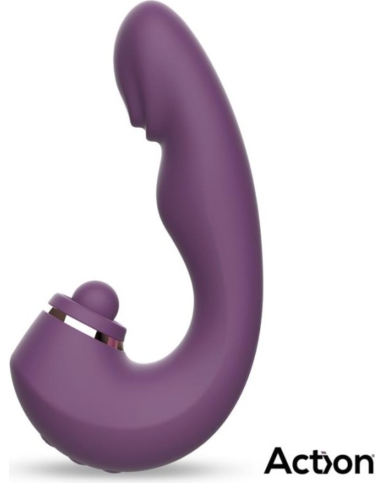 Action Turis Soft Hitting Ball with G-Spot Pulsation and Vibration