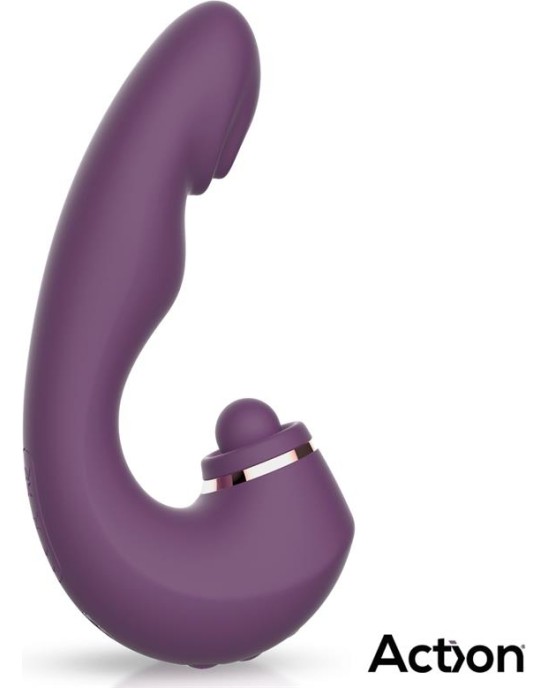 Action Turis Soft Hitting Ball with G-Spot Pulsation and Vibration