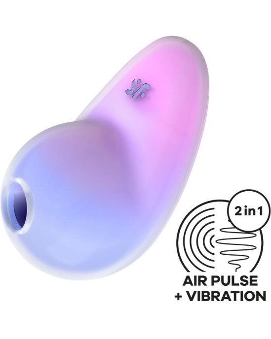 Satisfyer Pixie Dust Clitoris Sucker with Vibration Violet/Pink