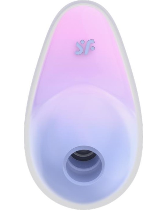 Satisfyer Pixie Dust Clitoris Sucker ar vibrācijas violetu/rozā krāsu