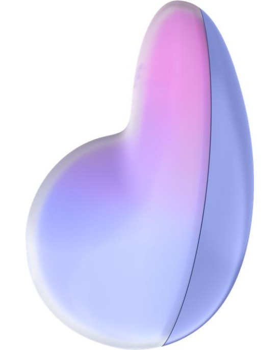 Satisfyer Pixie Dust Clitoris Sucker ar vibrācijas violetu/rozā krāsu