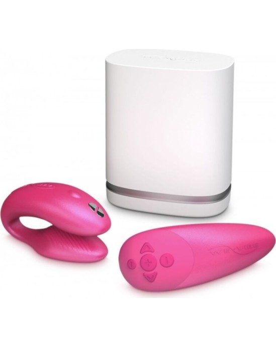 We-Vibe KORA VIBRATORS PĀRIEM AR SQUEEZE CONTROL PINK