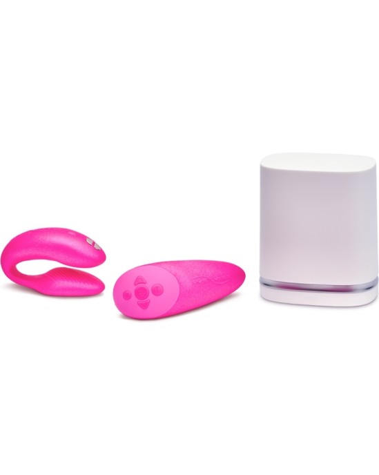 We-Vibe KORA VIBRATORS PĀRIEM AR SQUEEZE CONTROL PINK