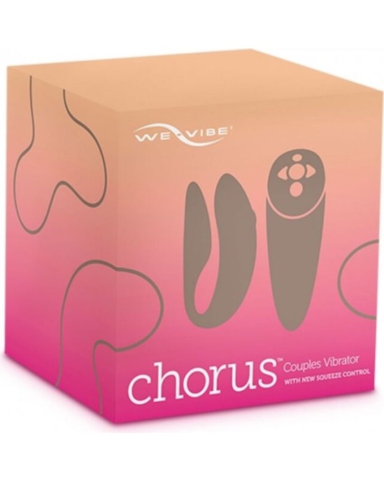 We-Vibe KORA VIBRATORS PĀRIEM AR SQUEEZE CONTROL PINK