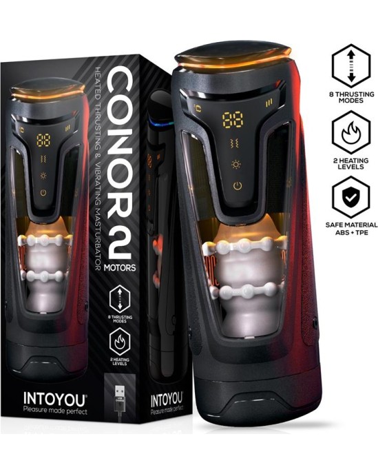 Intoyou Conor Male Masturbator with Thrusting, Vibration and Heat Function