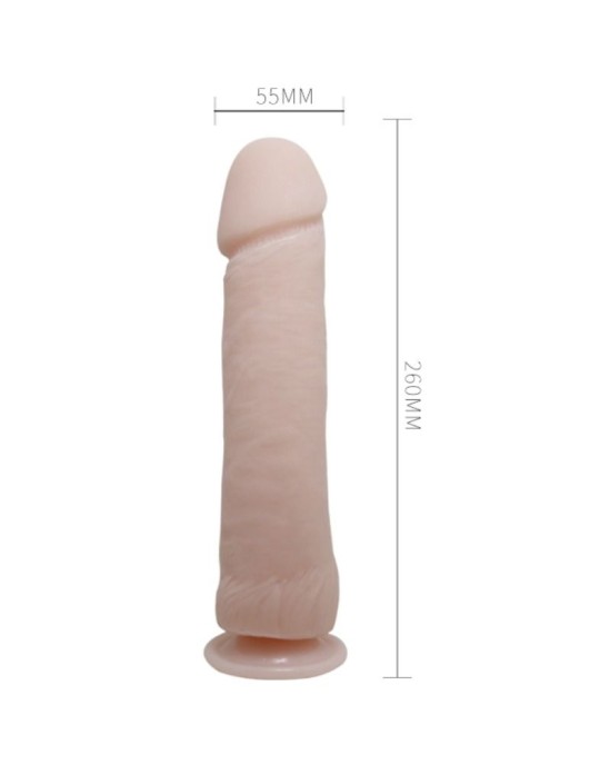 Baile Vibrators LIELAIS REĀLISTS AR DABISKO VIBRĀCIJU 26 CM