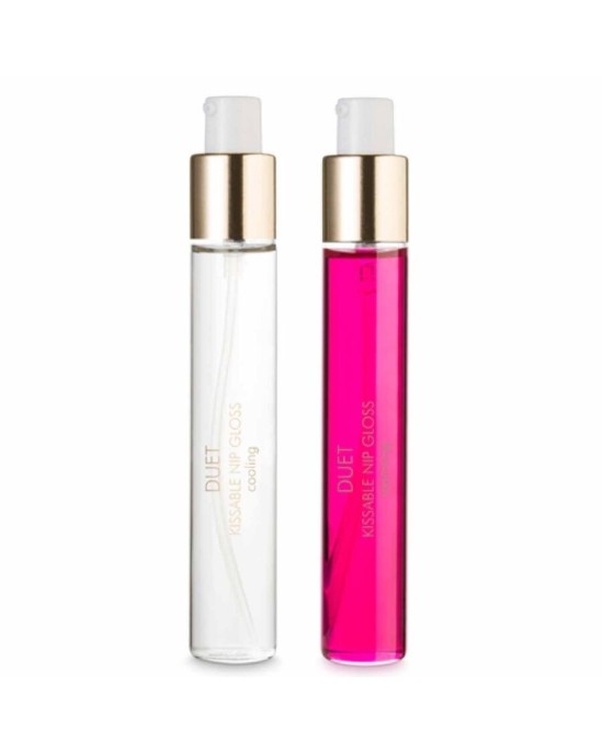 Bijoux Love Cosmetiques BIJOUX PACK DUO GLOSS FOR HOT AND COLD NIPPLE