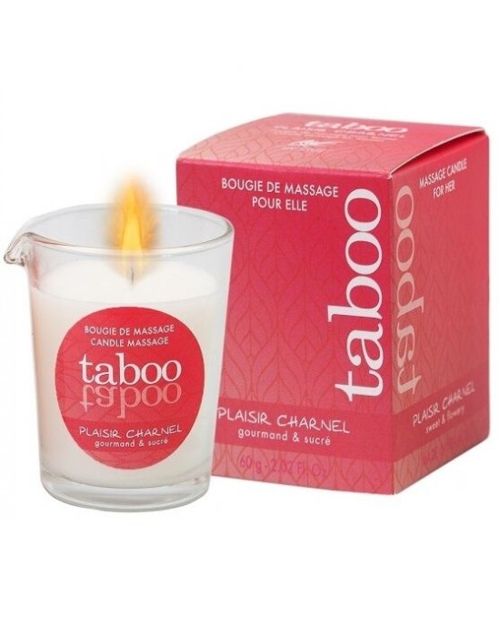 RUF TABOO CANDLE MASSAGE WOMAN PLAISIR CHARNEL SMELL CACACO FLOWER