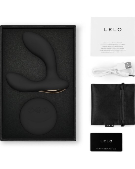 Lelo HUGO 2 REMOTE CONTROL PROSTATE MASSAGER BLACK