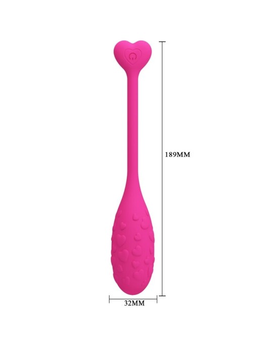 Pretty Love Smart PRETTY LOVE - APP CONTROLLED PINK FISHER VIBRATING EGG