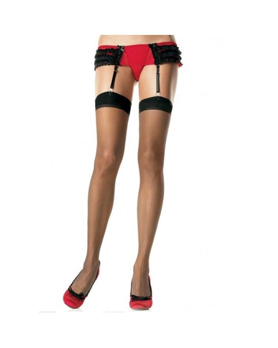 Leg Avenue Hosiery LEG AVENUE MELNAS ZEĶbikses