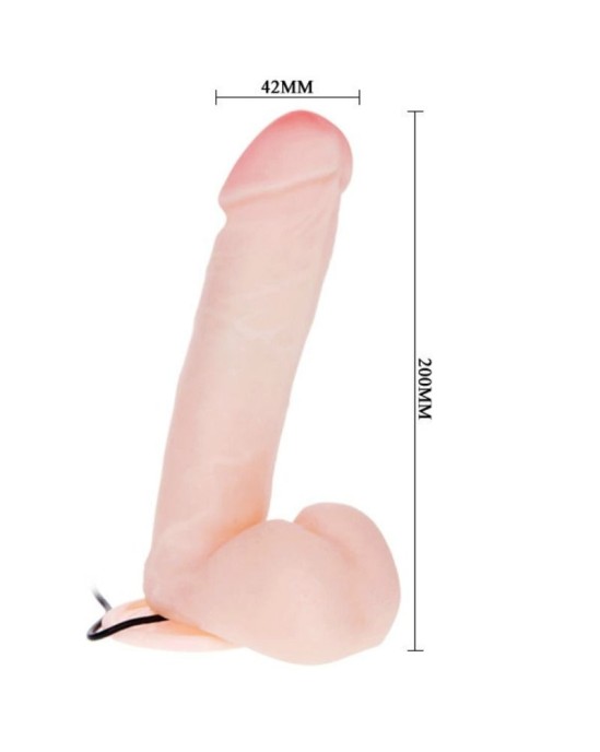 Baile Vibrators DONG REĀLISTS SILIKONA DILDO 20 CM