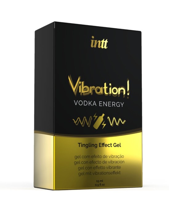 Intt Unisex Arousal Gel INTT - POWERFUL INTIMATE STIMULANT LIQUID VIBRATING GEL VODKA 15ML