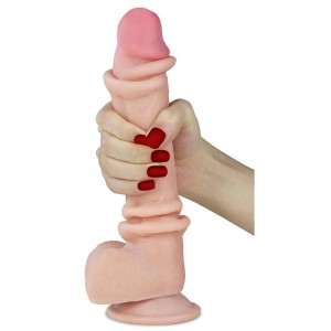 Lovetoy Dildo Sliding 9.5 Flesh