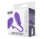 Intoyou Vibrējošā ola ar tālvadības pulti Odise USB silikona violets