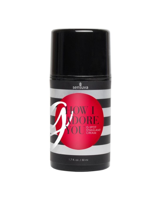 Sensuva G, How I Adore You G-Spot stimulējošais krēms 50 ml