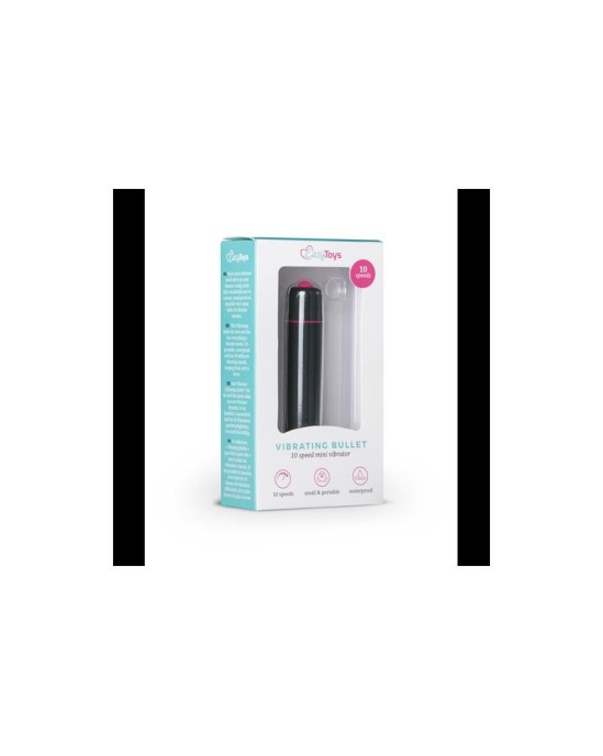 Easytoys Vibrating Bullet Black