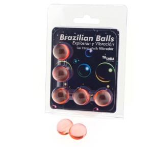 Brazilian Balls Набор 5 эффектов гелевой вибрации