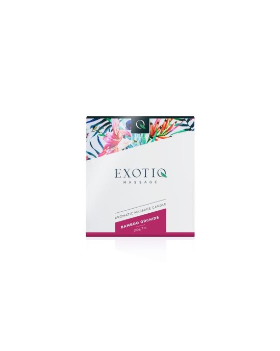 Exotiq Massage Candle Bamboo Orchids - 200g