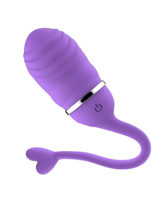 Intoyou Vibrējošā ola ar tālvadības pulti Odise USB silikona violets