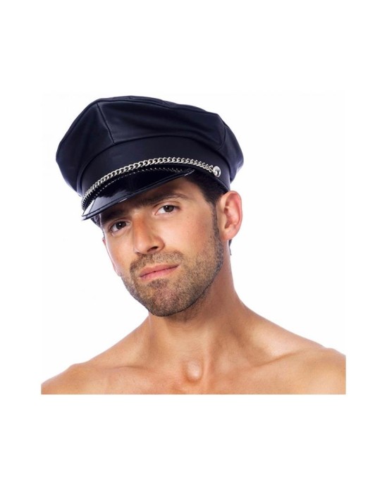 Bondage Play Police Cap