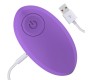 Intoyou Vibrējošā ola ar tālvadības pulti Odise USB silikona violets