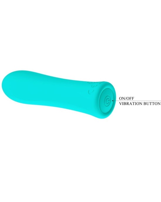 Pretty Love Flirtation PRETTY LOVE - ALFREDA SUPER POWER VIBRATOR AQUA GREEN