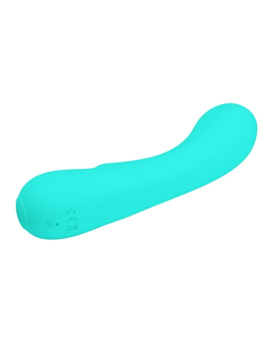 Pretty Love Smart PRETTY LOVE - PRESCOTT RECHARGEABLE VIBRATOR AQUA GREEN